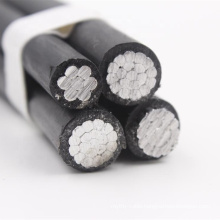 aerial cable 70mm abc cable xlpe insulated aluminum conductor